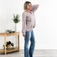 Pantaloni din denim cu control pentru burtă și croială bootcut