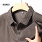 【M-4XL】🥼Bărbați Faux două piese Lapel cu mânecă lungă Topuri