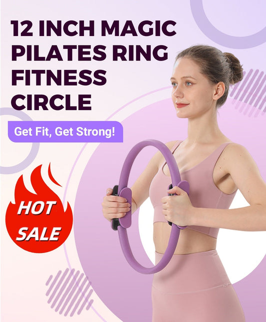 🏆Inel de antrenament cu rezistență Pilates – inel de antrenament multifuncțional