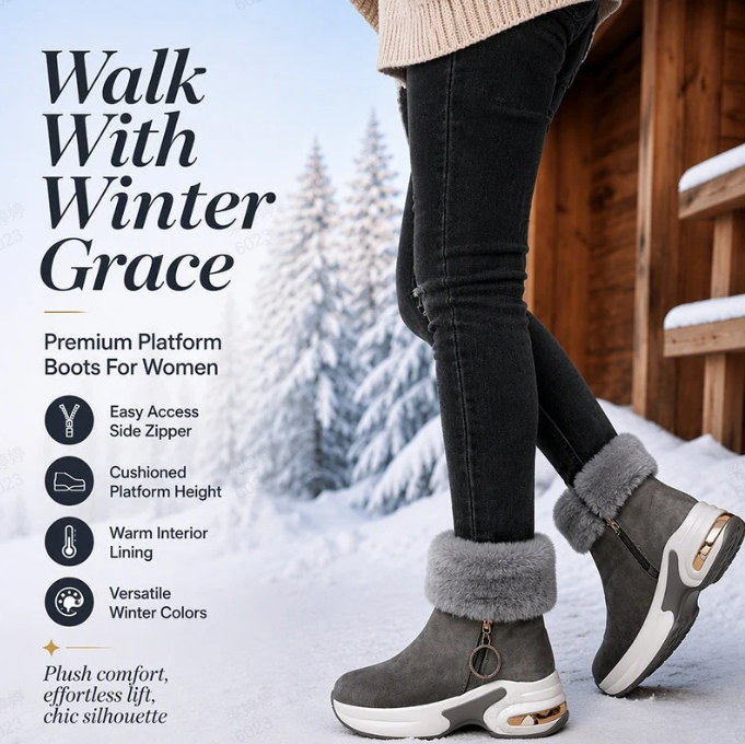 Women's Winter Warm Non-Slip Snow Boots