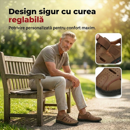👞 Sandale din piele de calitate superioară: confort și stil, mărimi EU 38-44 🌬️  | În stoc 🚚📦