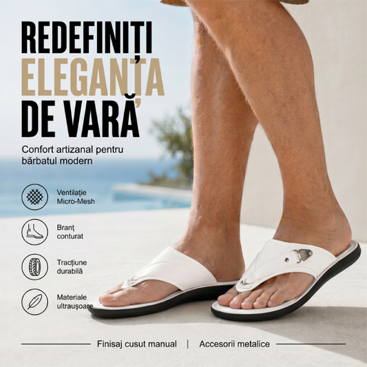 💨 Sandale cu barete din plasă respirabilă pentru bărbați – 50% REDUCERE! Sandale ușoare și respirabile – perfecte pentru plajă, piscină și viața de zi cu zi. 🔥☀️