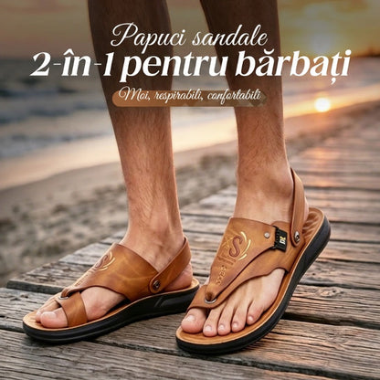 🔥Sandale și papuci convertibili 2-în-1 pentru bărbați