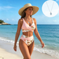 Zářte na pláži – Dámský květinový bikinový set s vysokým pasem – platba na dobírku 👙🌺