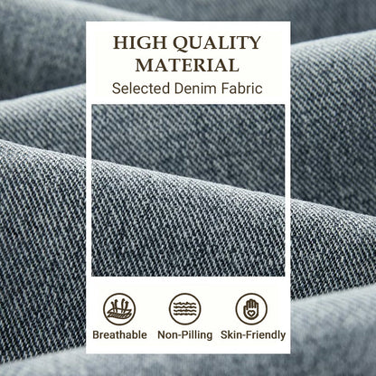 👖 50% OFF NOW! ☀️ Men's Loose Fit Straight Jeans – Lightweight, Breathable & Versatile – Cool Summer Comfort 🏃‍♂️