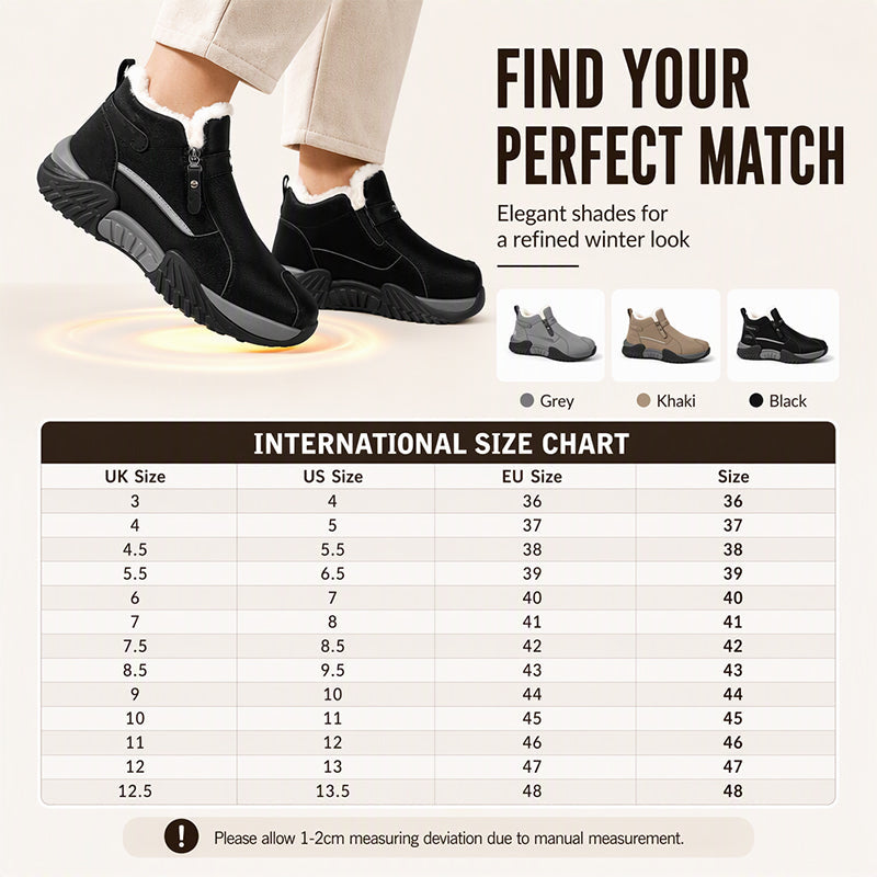 👟Men's Warm  Leather Casual Sneakers ⚡