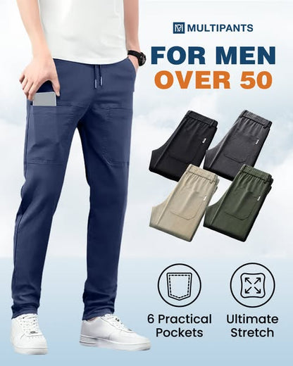 🏆 High Stretch Multi-pocket Durable Cargo Pants