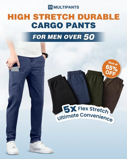 🏆 High Stretch Multi-pocket Durable Cargo Pants