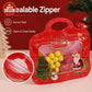 🍬Easy Fill, Easy Seal🎁 Festive Self-Seal Treat Bags – Santa & Snowman Print | Resealable, Food-Safe & Perfect for Cookies, Chocolates & Little Gifts 🎅-10