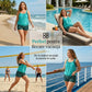 🏖️[S–3XL]👙 Costum de baie din două piese cu buline pentru femei