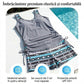 🏖️👙Costum de baie din două piese, tip tankini, pentru femei, cu imprimeu😍