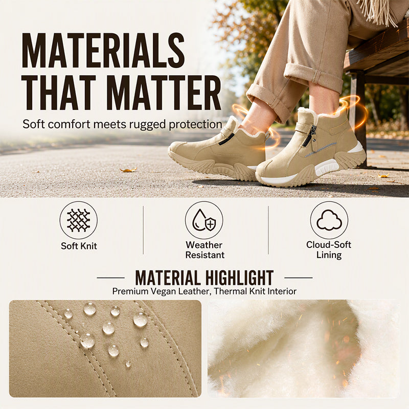 👟Men's Warm  Leather Casual Sneakers ⚡