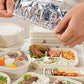 🍜 Capac termoizolant din folie de aluminiu pentru masa de acasă și recipientele pentru alimente