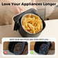 🎉Oferte speciale ale săptămânii – 50% REDUCERE🍟Cutie din folie de aluminiu rezistentă la ulei