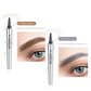 🔥 Cumpărați 1 obțineți 1 gratuit🔥-3D Waterproof Microblading Microblading Eyebrow Pen 4 Fork Tip Tattoo Pencil