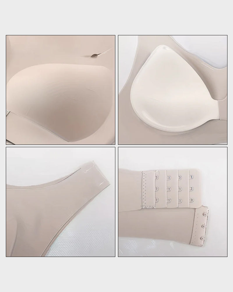 🎉LAST DAY SALE -70% OFF⚡Front Closure Cross-Back Wireless Posture Bra-14