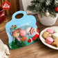 🍬Easy Fill, Easy Seal🎁 Festive Self-Seal Treat Bags – Santa & Snowman Print | Resealable, Food-Safe & Perfect for Cookies, Chocolates & Little Gifts 🎅-12