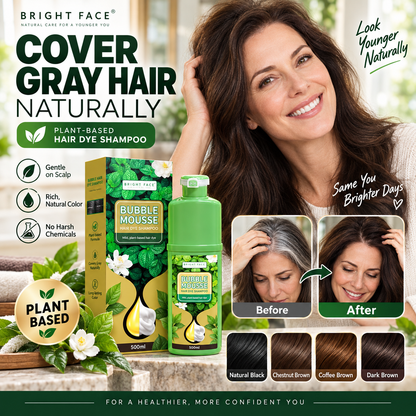 🏆 💇‍♀️Long‑Lasting Plant‑Based Foam Hair Dye｜Ammonia‑Free Easy DIY At‑Home Foam Hair Color