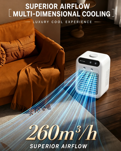 🌬️Ventilator-aparat de aer condiționat portabil 3-în-1, silențios✅Vânzare directă de la fabrică⌛Stoc limitat💥Cel mai bun preț