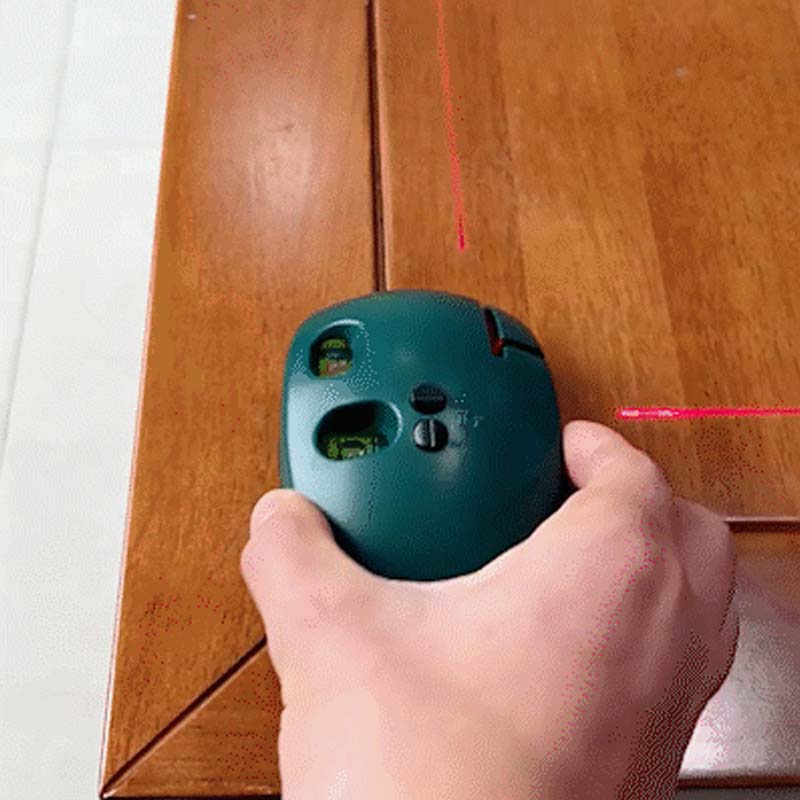 🎃🔧90° Laser Square – Dual-Line Layout Guide for Tiling & DIY