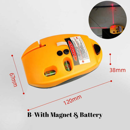 🎃🔧90° Laser Square – Dual-Line Layout Guide for Tiling & DIY