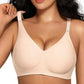 Reducere limitată de 49% 🔥 Sutien confortabil fără sârmă, fără cusături, cu efect push-up pentru femei - croială fină și design respirabil🔝