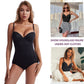 🔥Body modelator cu sutien | Talie ajustabilă, cu drapaj, pentru efect de slăbire✨