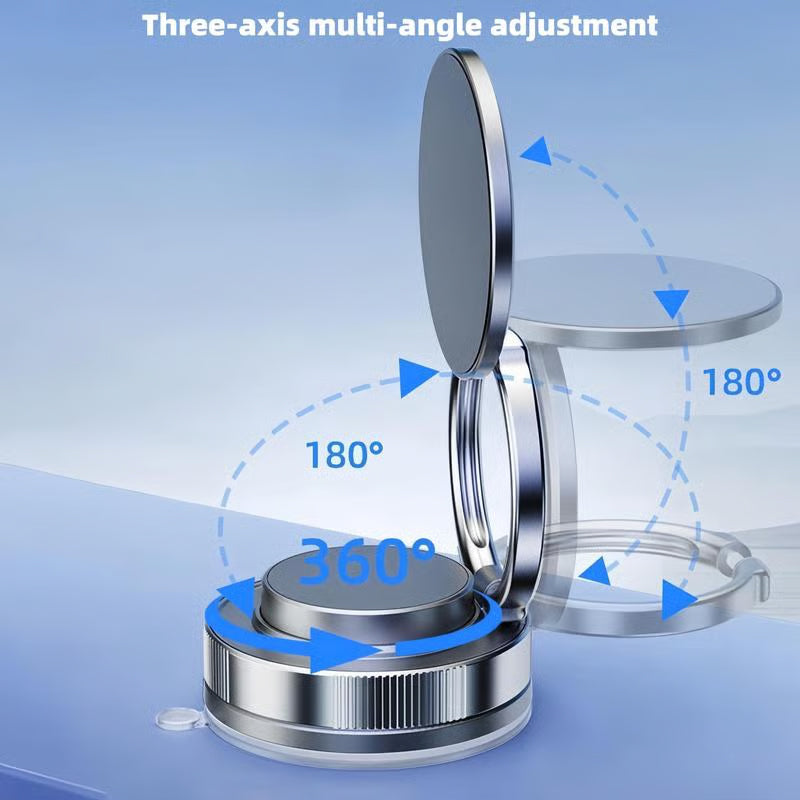 🔥Best Seller🔄360° Adjustable Vacuum Magnetic Phone Holder📱🚗-4