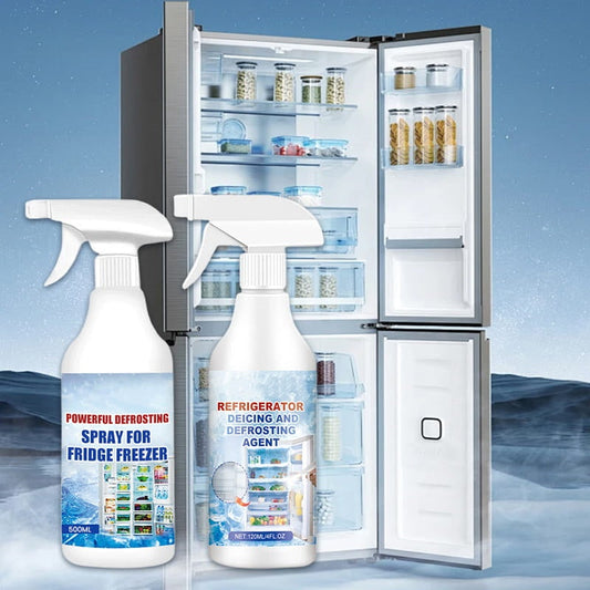 🔥Spray pentru dezghețare pentru frigider și congelator - 🎁Bagz gratuit pentru conservarea alimentelor