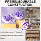 💜🦶 Masaj portabil dublu pentru picioare – relaxare oriunde și oricând💯