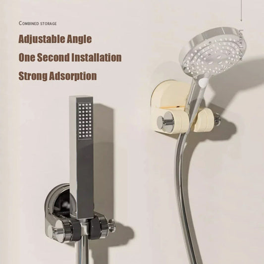 🚿 Suport universal cu ventuză pentru capul de duș