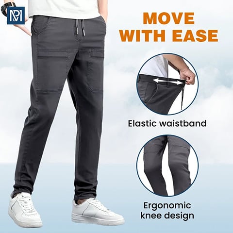 🏆 High Stretch Multi-pocket Durable Cargo Pants