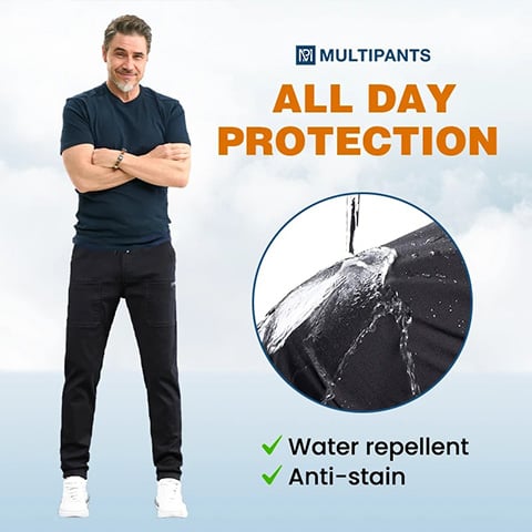 🏆 High Stretch Multi-pocket Durable Cargo Pants