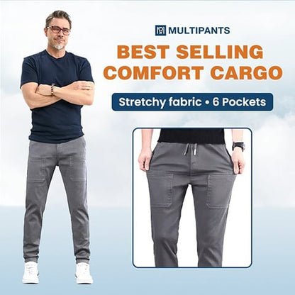 🏆 High Stretch Multi-pocket Durable Cargo Pants