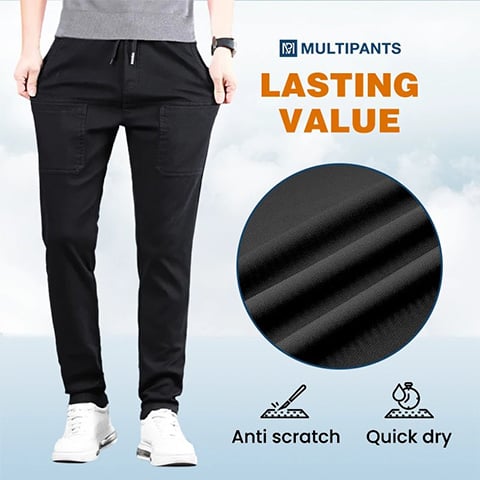 🏆 High Stretch Multi-pocket Durable Cargo Pants