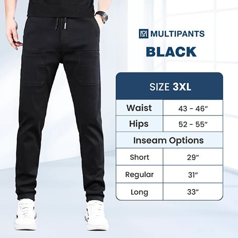 🏆 High Stretch Multi-pocket Durable Cargo Pants