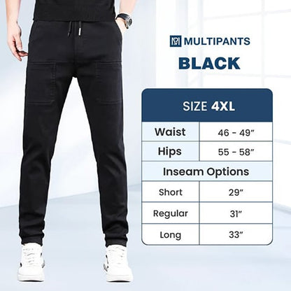 🏆 High Stretch Multi-pocket Durable Cargo Pants