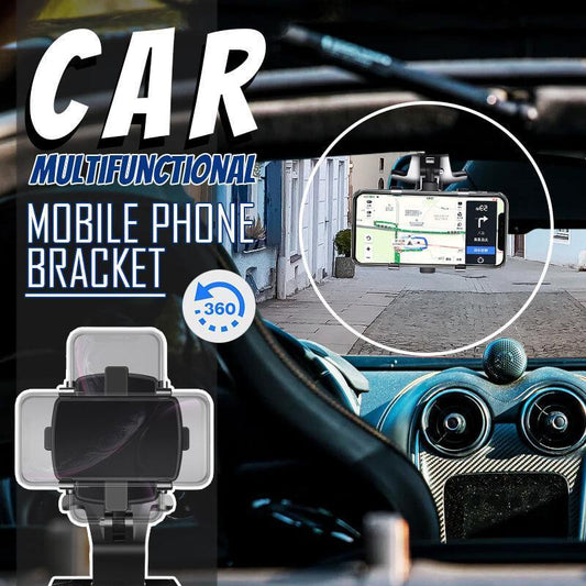 🚗 Suport Universal pentru Telefon în Mașină cu Rotație 360°