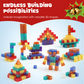 💞Peste 50.000 de bucăți vândute!🔵🟡 ULTIMA ZI CU 50% REDUCERE! Set de construcție magnetic – Învață geometria și dezvoltă abilitățile spațiale. Magneți cu 6 laturi, culori transparente. Un cadou care stimulează creierul! 🧠✨