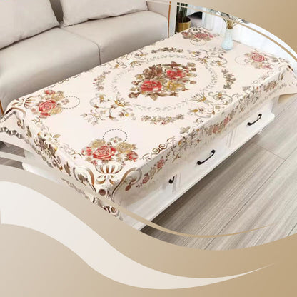 🏵️Față de masă florală multifuncțională, rezistentă la apă, rezistentă la ulei