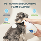 🐶Șampon spumant pentru animale de companie, care elimină mirosurile și nu necesită clătire
