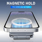 🧲 Suport magnetic ultra-subțire pentru telefon cu fixare puternică: cu inel magnetic și bază metalică 3M – funcționează cu husă + flexibilitate de 270° pentru navigarea în mașină！