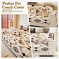 🛋️✨Husă modernă geometrică pentru canapea din pluș