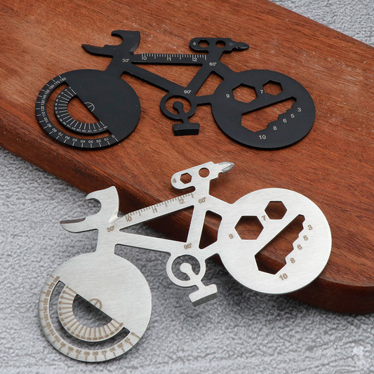 Card multifuncțional portabil în formă de bicicletă