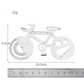 Card multifuncțional portabil în formă de bicicletă