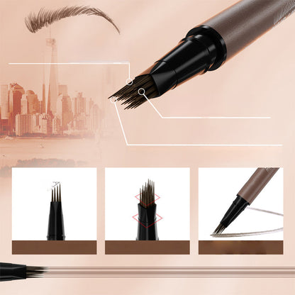 🏆Flash Sale⚡💥💕2-in-1 Waterproof Liquid Brow Pen