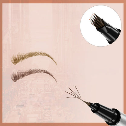 🏆Flash Sale⚡💥💕2-in-1 Waterproof Liquid Brow Pen