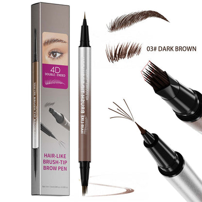 🏆Flash Sale⚡💥💕2-in-1 Waterproof Liquid Brow Pen
