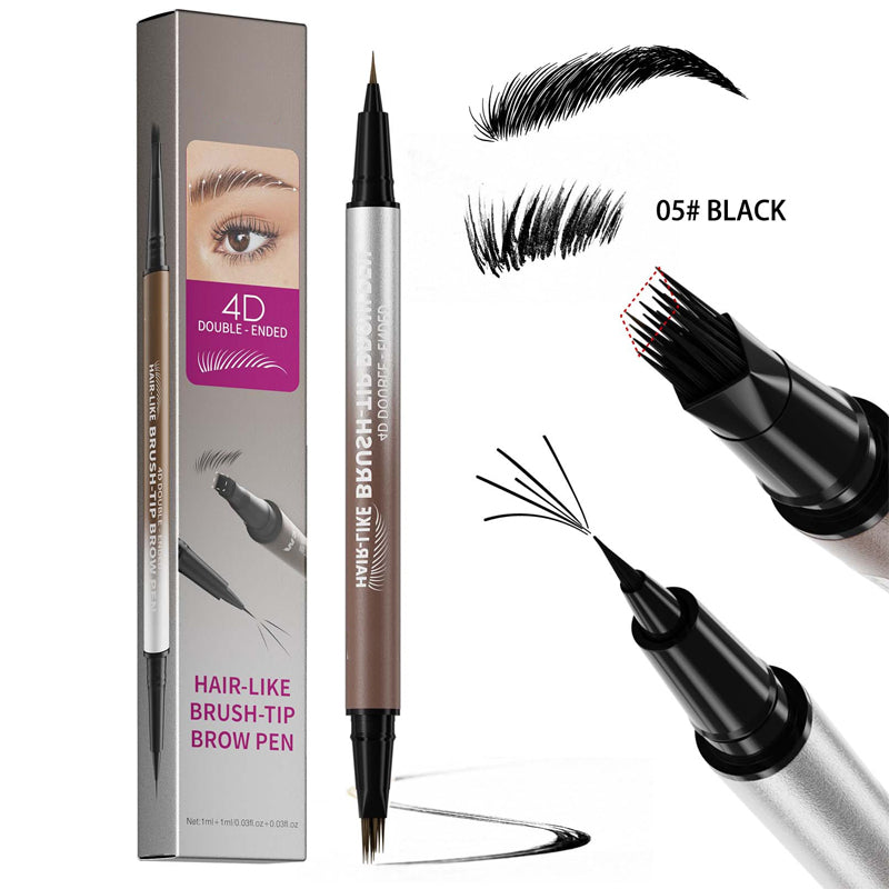 🏆Flash Sale⚡💥💕2-in-1 Waterproof Liquid Brow Pen