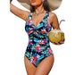 ☀️🏖️Costum de baie dintr-o singură piesă pentru femei, cu efect de modelare a taliei😍